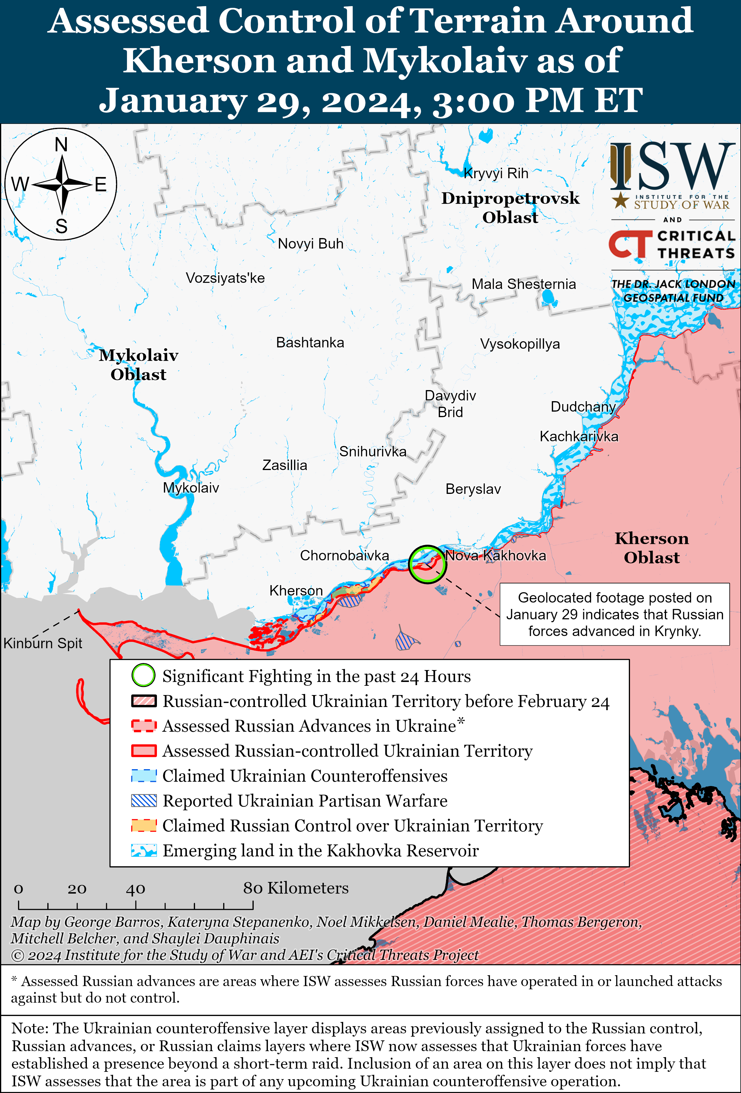 Russian Offensive Campaign Assessment, January 29, 2024 | Institute For ...